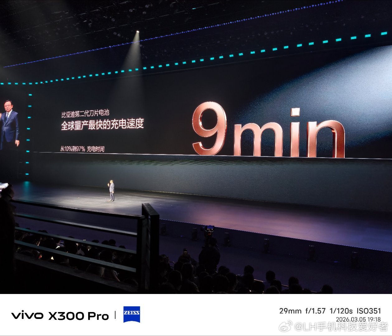 官宣了！比亚迪第二代刀片电池，常温环境，从10%充至70%只需要5分钟；10%充