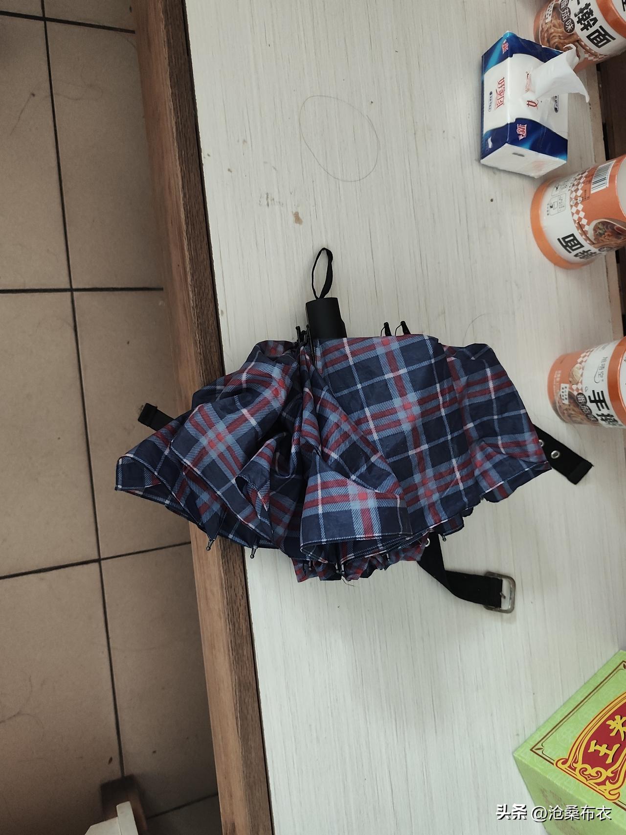 夏日生活打卡季走到楼下，老婆说忘带伞了，我又爬上6楼顶去拿伞，好累。