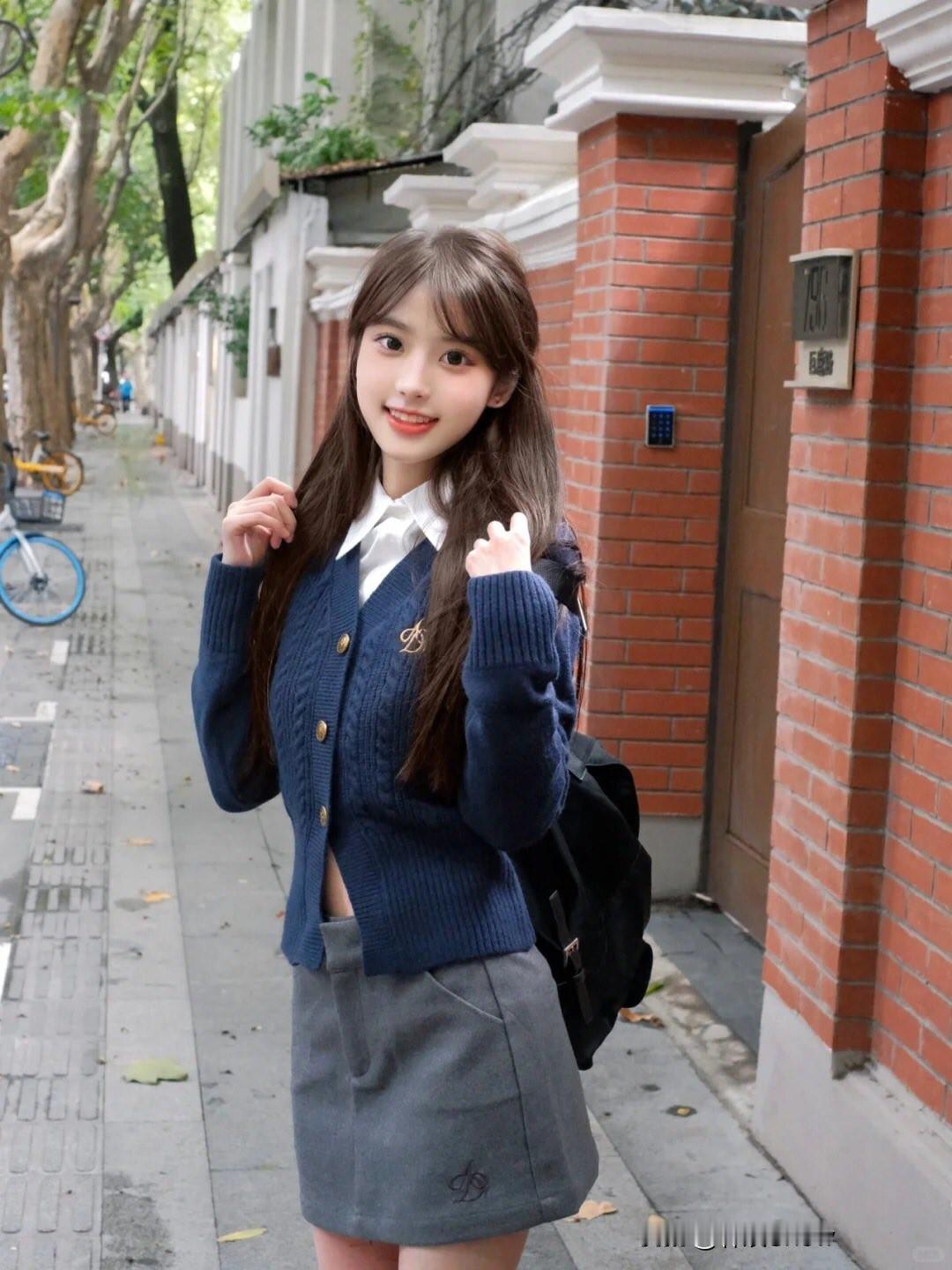 校园风穿搭指南🎒👩‍🎓