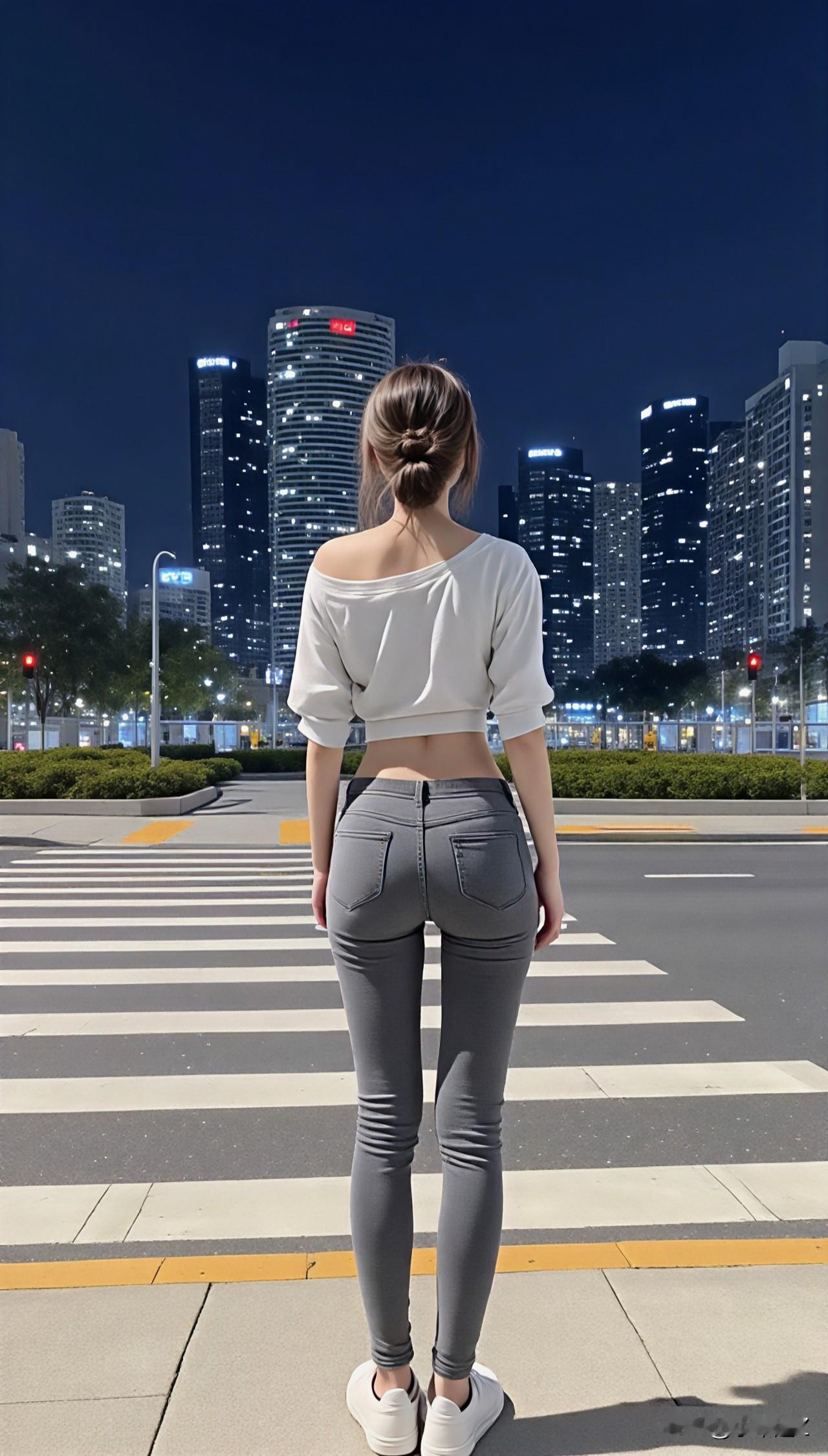 还是比较喜欢穿牛仔裤
秋天收获好身材