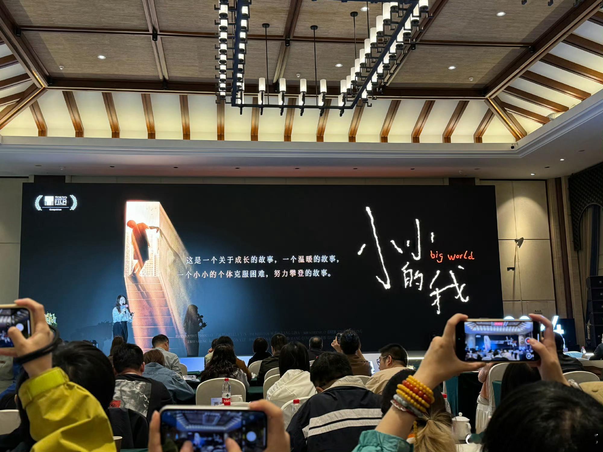 电影《小小的我》演员阵容：易烊千玺、林晓杰、蒋勤勤、周雨彤[傻眼][傻眼]哇～神