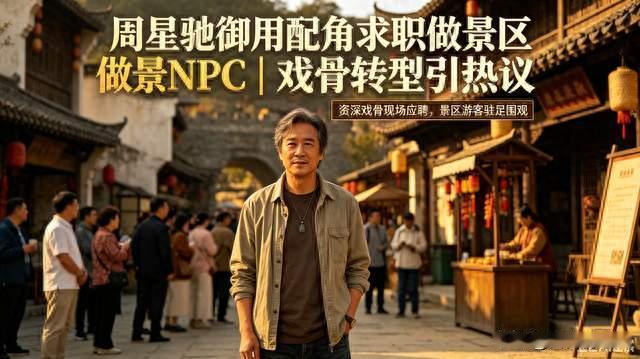 周星驰御用配角求职做景区NPC