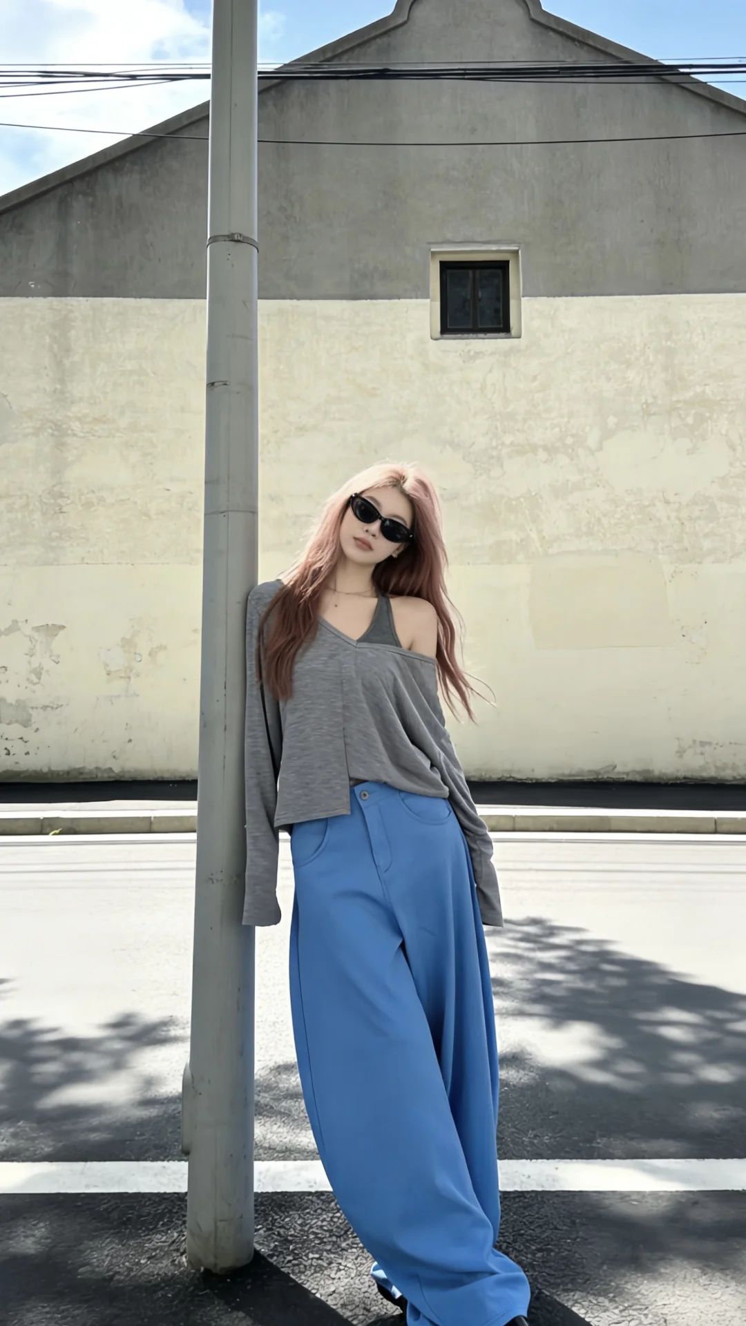 春天穿灰色也好好看！！