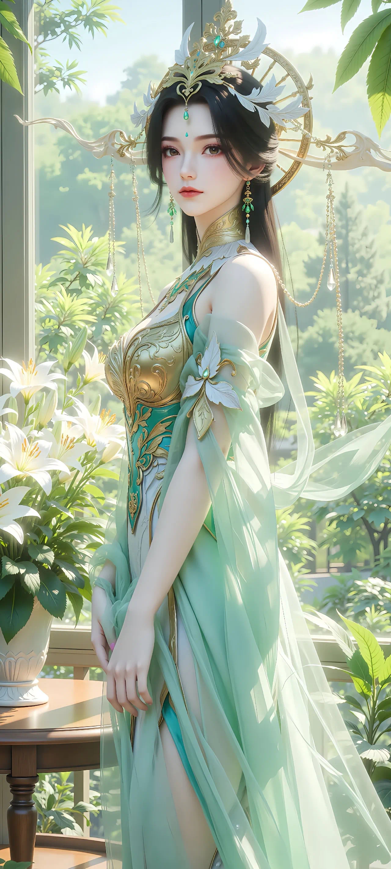 完美世界  柳神【精致美图】柳神不愧是仙古强者，无论在哪儿，真正的强者都识得一二