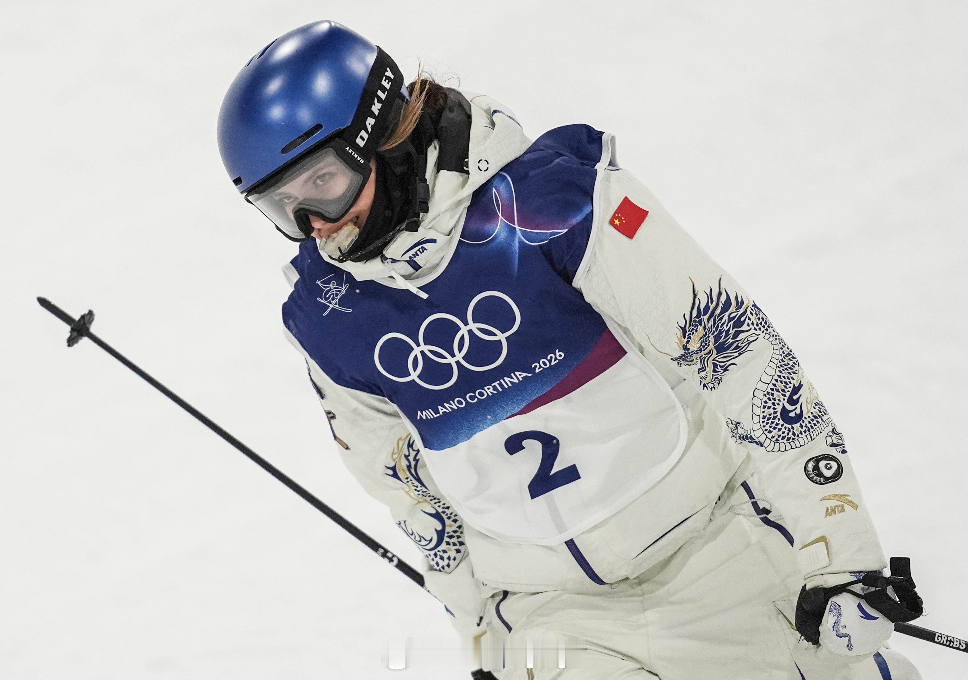 这就是谷爱凌的实力 终于在米兰冬奥会夺得了自己在本届赛事的第一块金牌！！！实至名