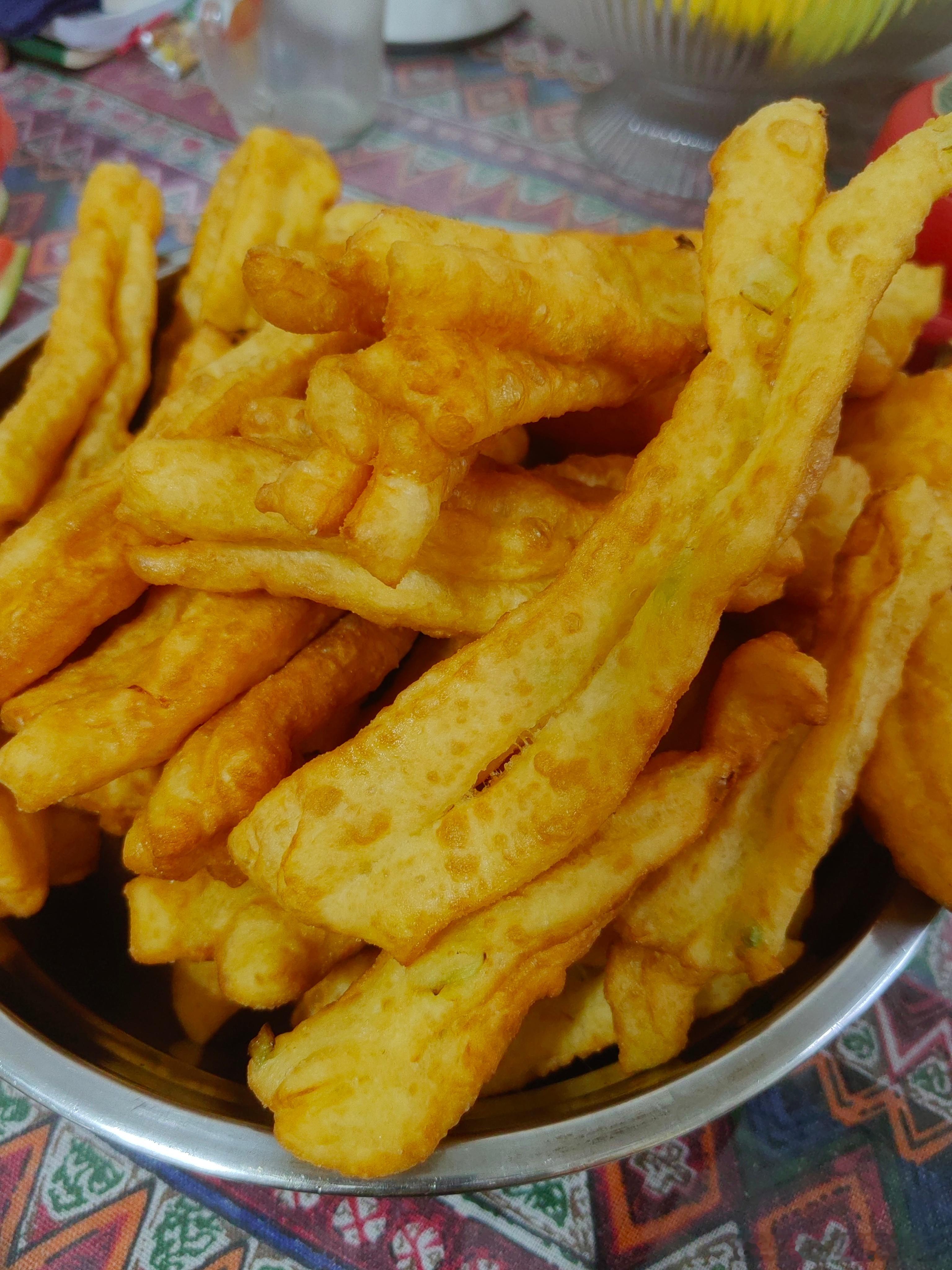 自制小油条牛奶和面没有小苏打和泡打粉特别健康非常美味