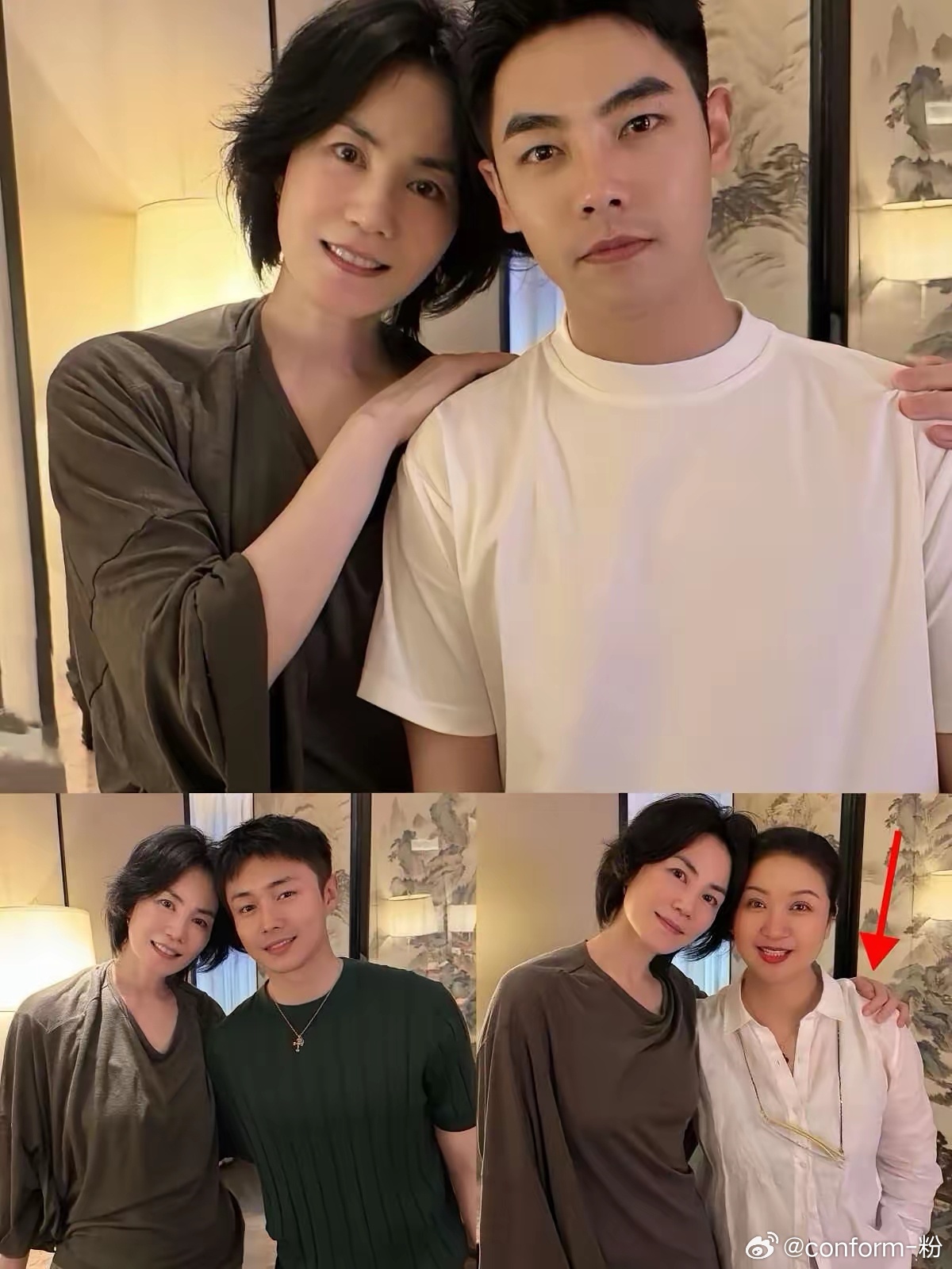 果然还是男人更懂男人，我问我老公，王菲和异性拍照，靠得这么近，谢霆锋会吃醋吗？老