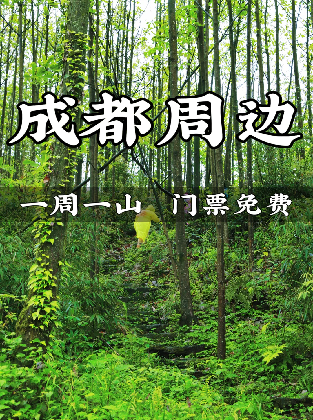 成都周边❗️一周一山6座免费🎫登山合集