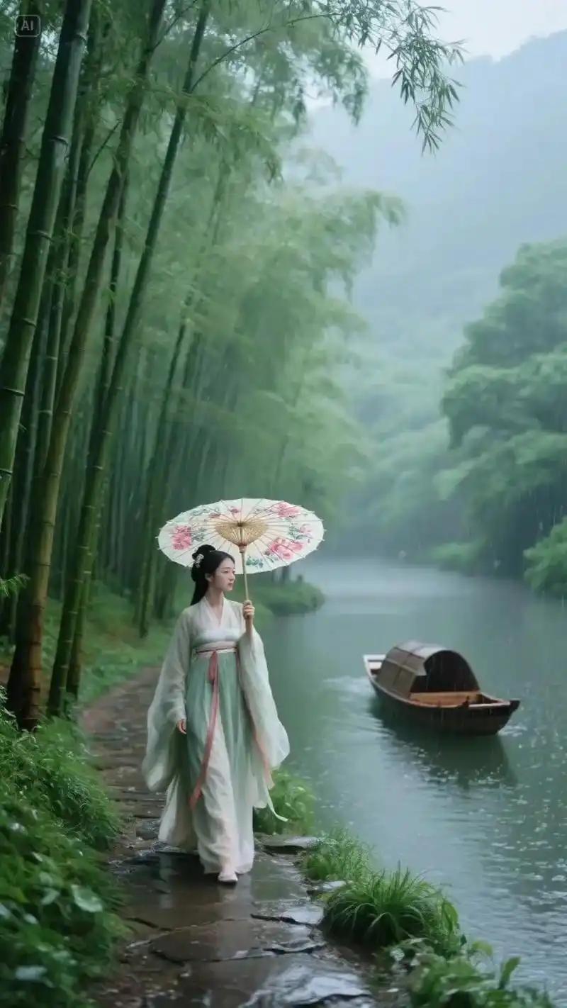 健康智慧对联
上联：悠悠细雨千般情思，求下联
上联：悠悠细雨千般情思
下联：煦煦