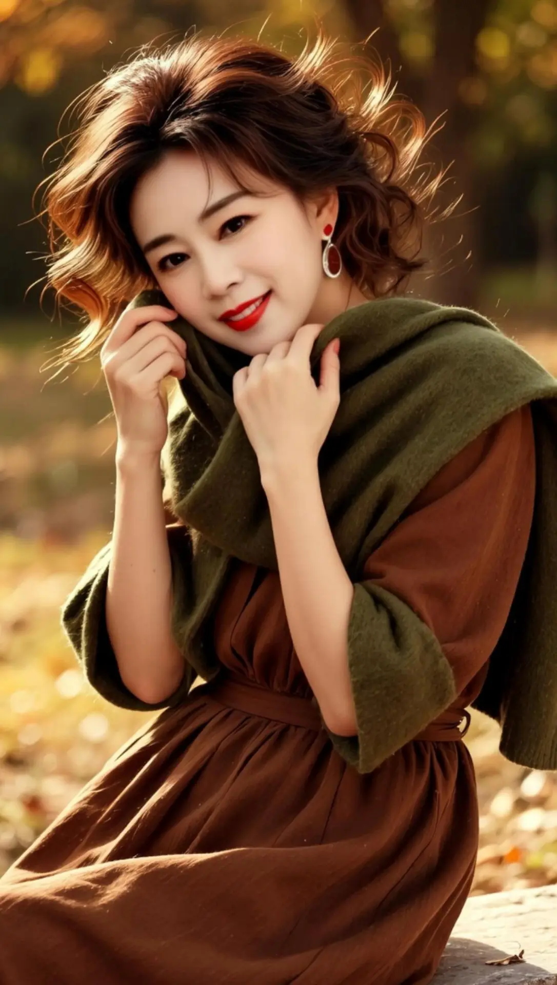 AI秋景氛围感写真 ai创作