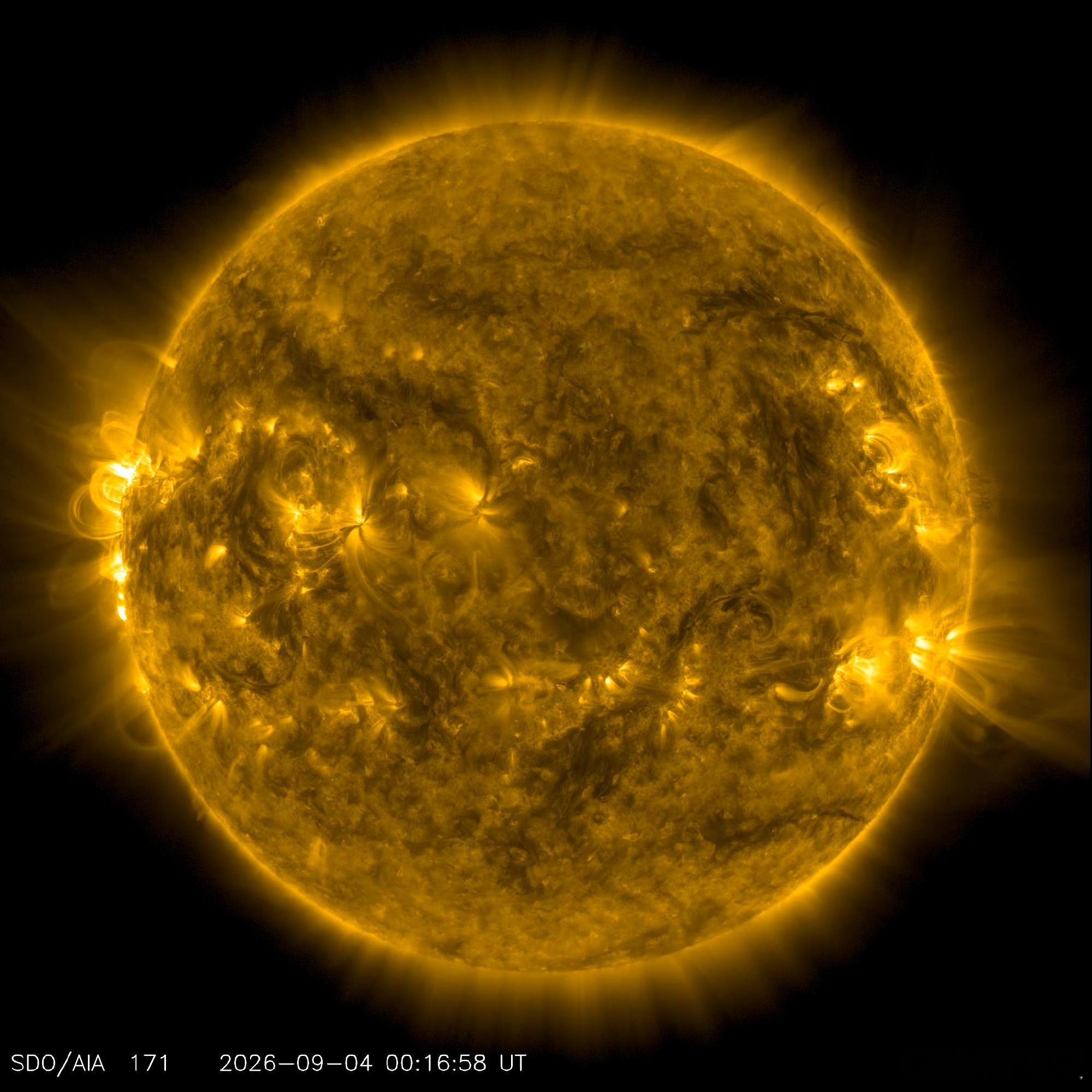 今日太阳（by NASA）🌞NASA[超话]科普[超话] ​​​
