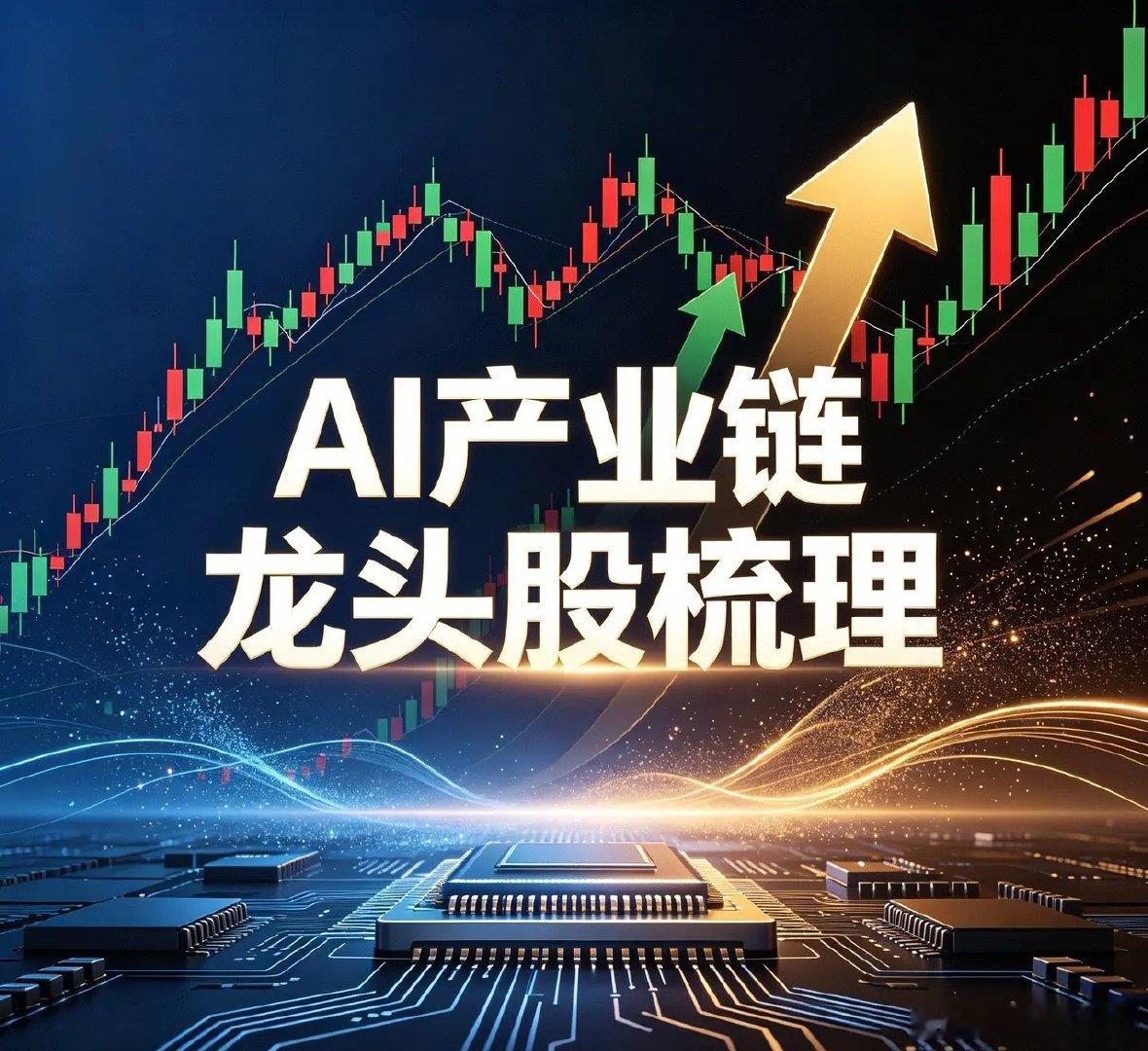 AI产业链龙头股梳理一、上游算力基础设施1. AI芯片①寒武纪：云端训练推理芯片