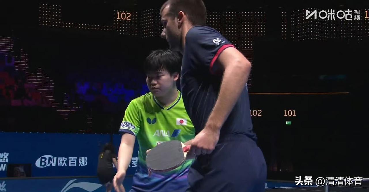 澳门世界杯男单第6组，松岛辉空直接拿捏！3-0横扫普卡，比分11-6、11-9、