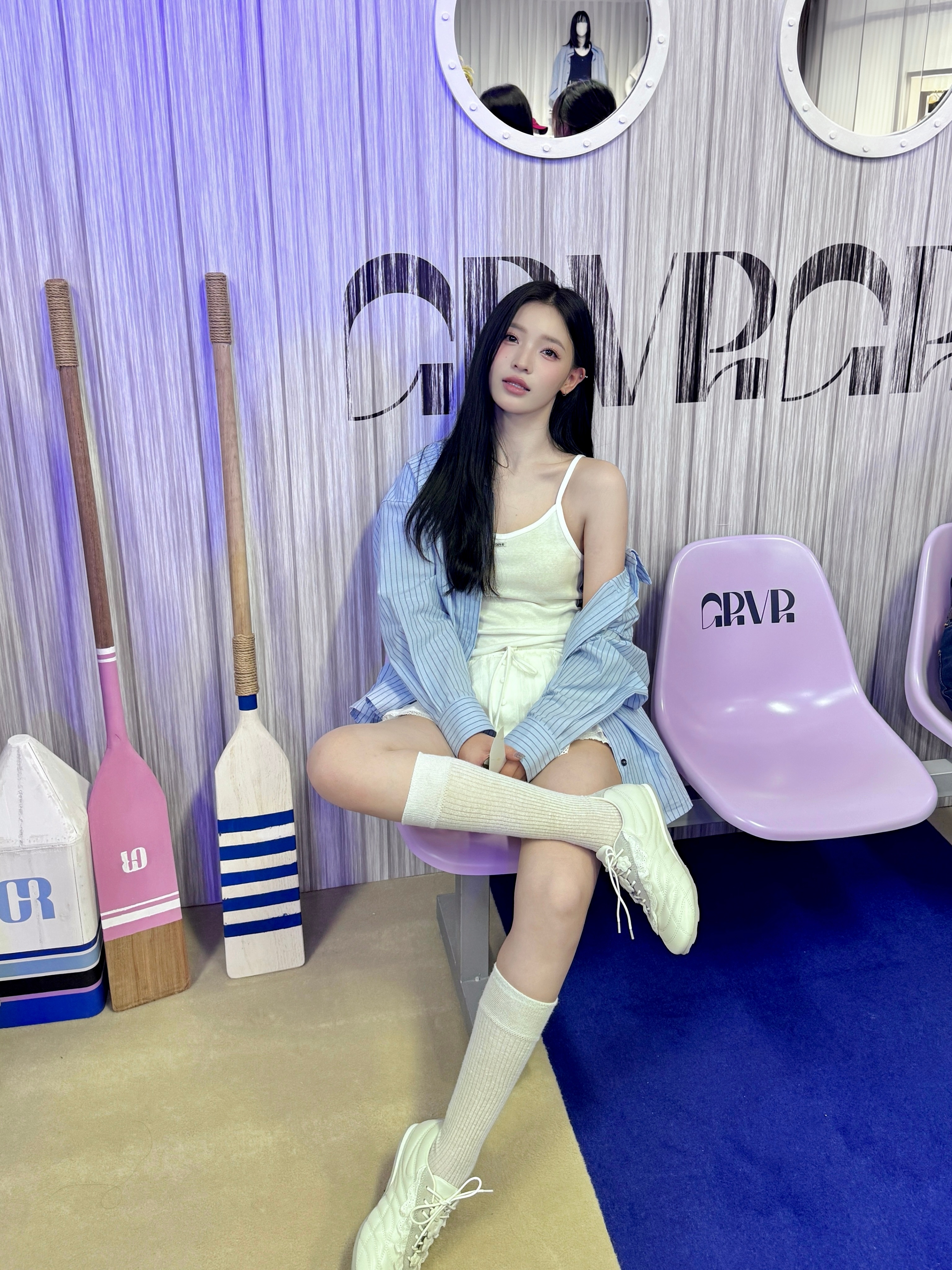 💙曾雪瑶[超话]春天花布会 ​​​
