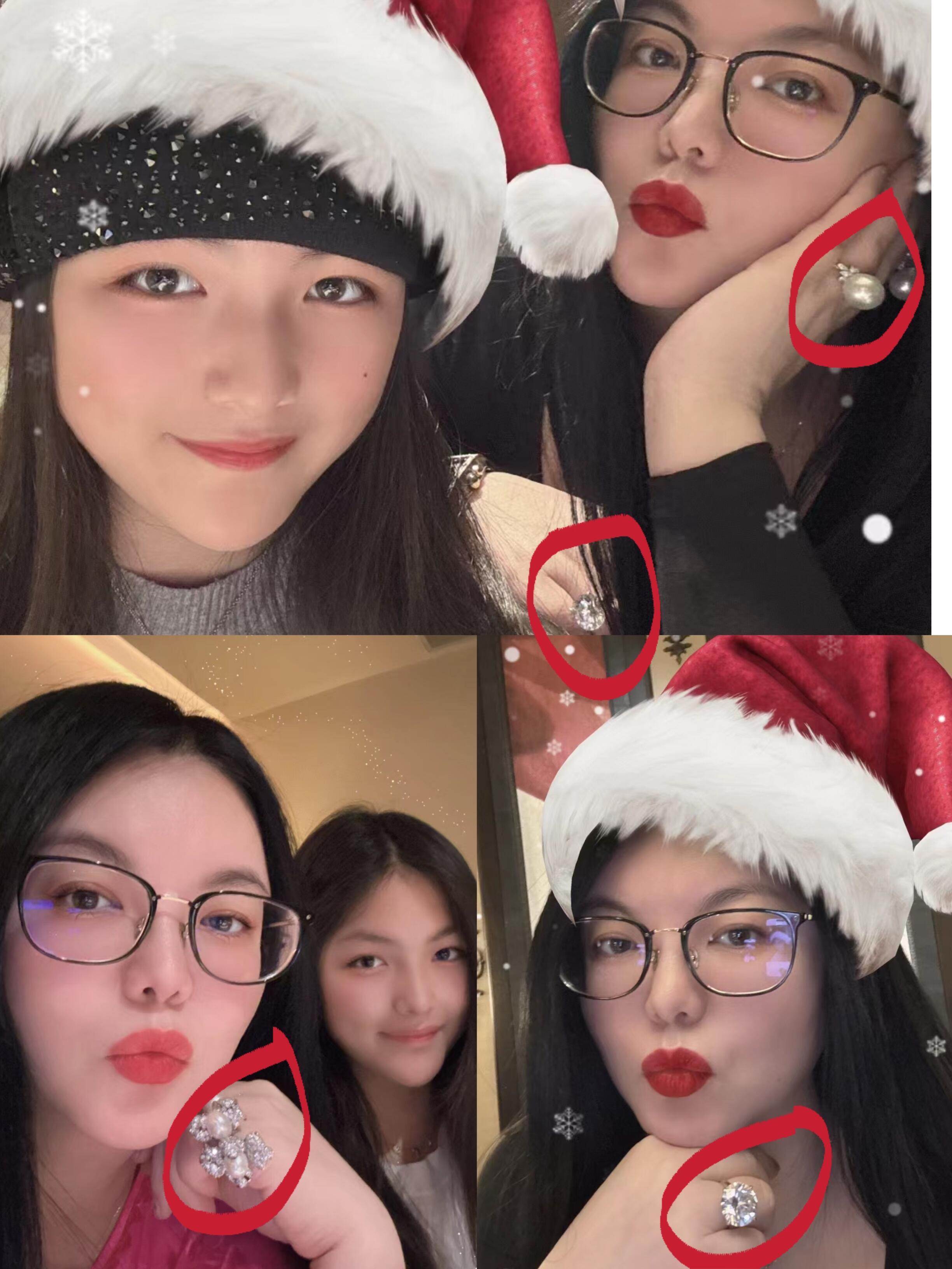 不懂就问，李湘这些戒指要多少钱啊 