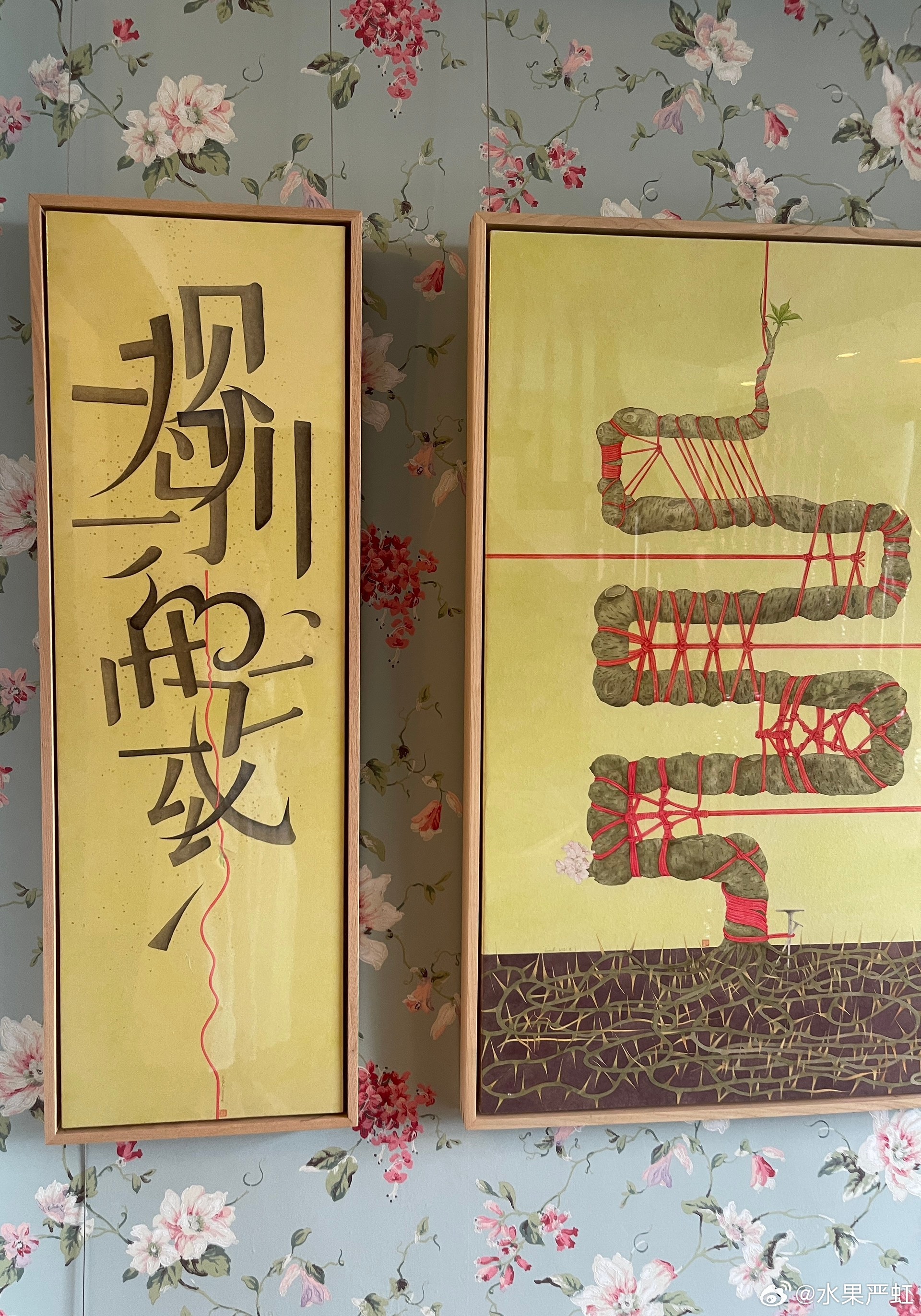 六月的最后一个周日，在李蕾工作室，画《六月的水色》，玩得不亦乐乎…… 