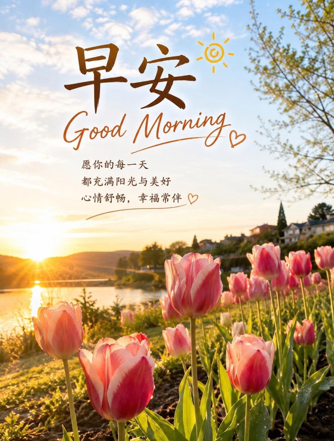 早安 愿你在清晨这点温柔里，重新攒起力气，带着清醒、踏实和一点点期待，走向今天，