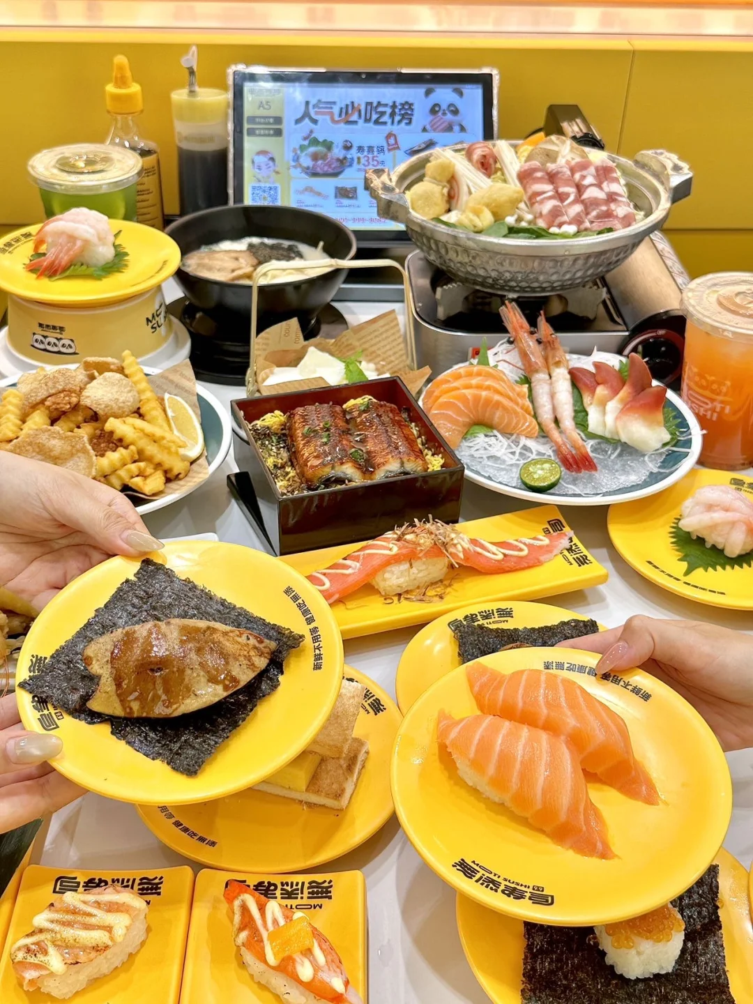 🍣这家寿司店，带娃党福音来啦！快冲！✨ 周末遛娃在吾悦广场，偶遇美食...