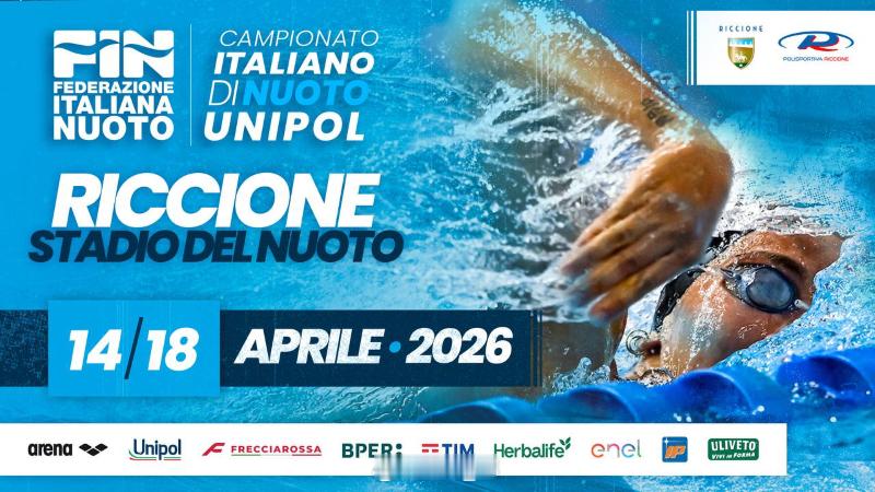 意大利游泳锦标赛 （4.14-18）男子♀Thomas Ceccon：200仰、