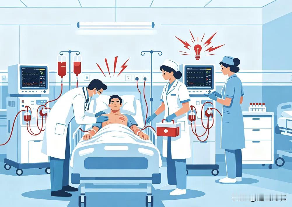 成功化解透析患者致命过敏险情】近日，河北省第八人民医院血液透析室上演一场惊心动魄