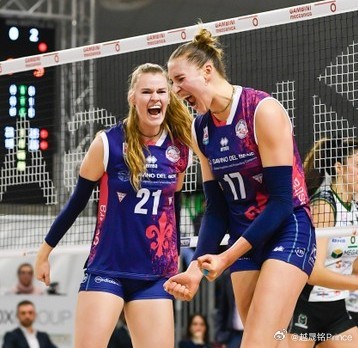 🇮🇹叶卡捷琳娜·安特罗波娃 与 🇩🇪卡米拉·韦策尔将在欧冠半决赛中，迎战