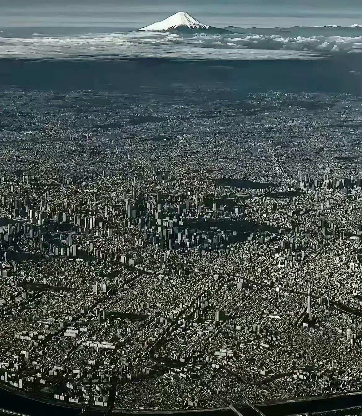 东京的全景图，瞅一眼，你第一反应是啥？