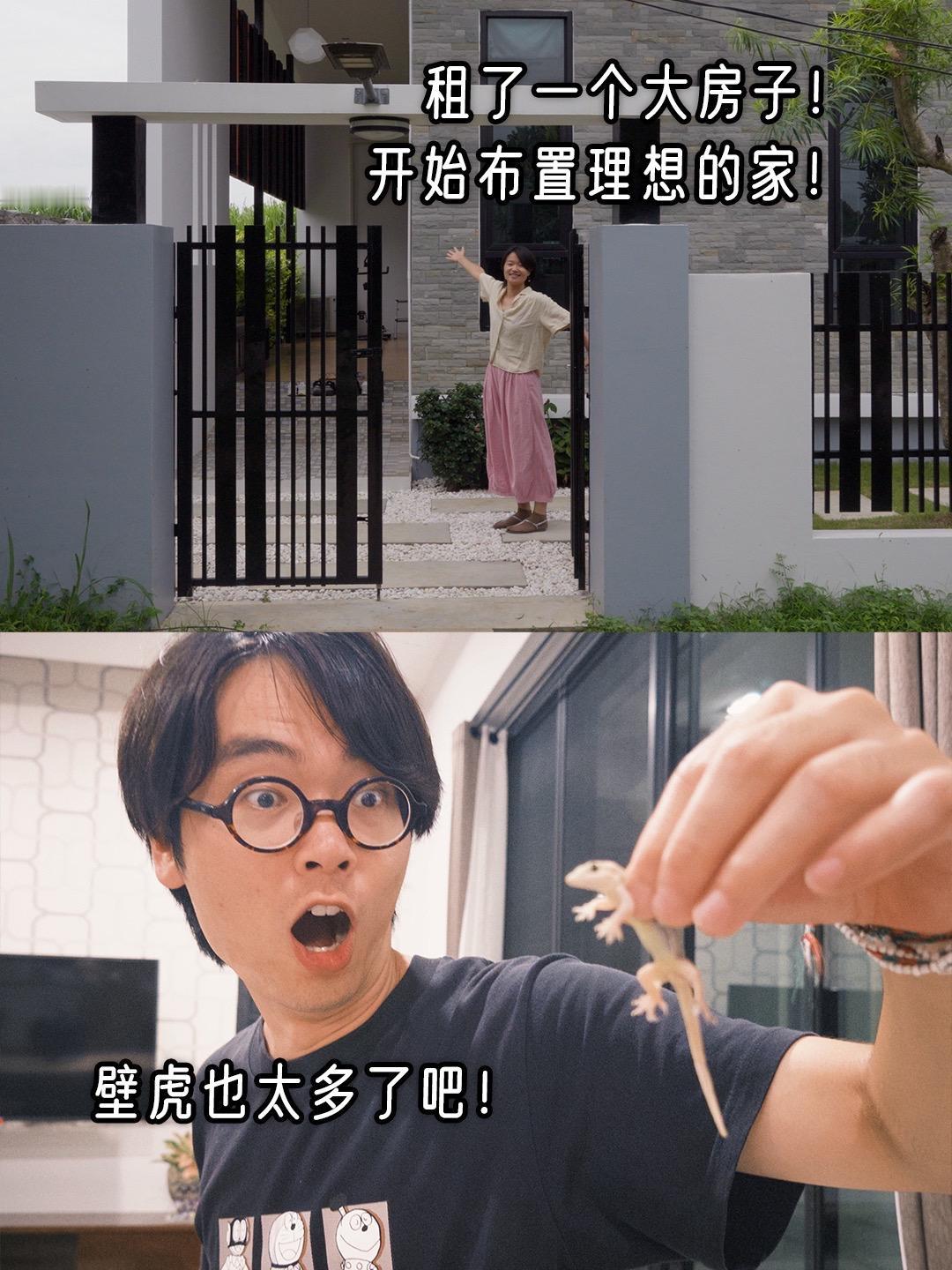 在清迈安家的2个月，好忙！

我们租下一栋大别墅，希望打造一个理想的家。但现实是