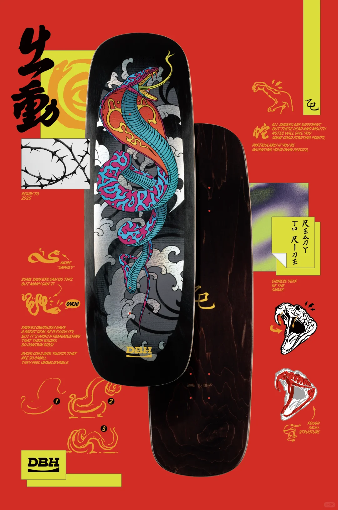 乙巳出动｜蛇年复古板面！