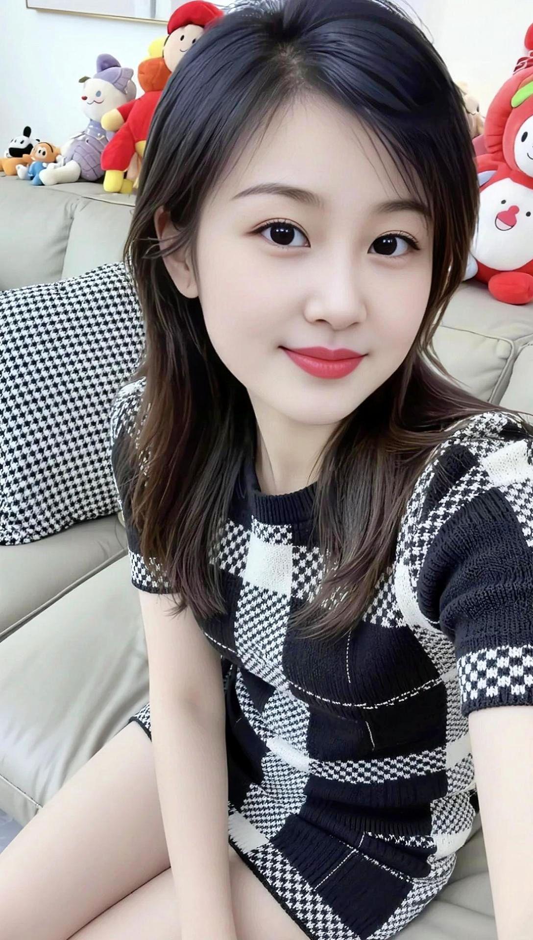 清纯甜美