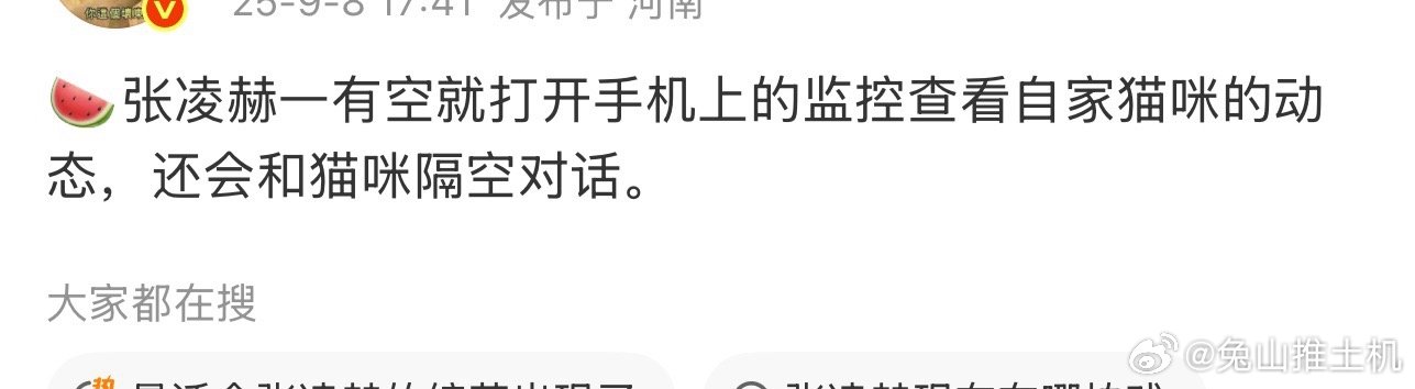 他咋知道的[流鼻血]鼻炎养猫真是绝杀，张凌赫无中生猫[流鼻血] ​​​