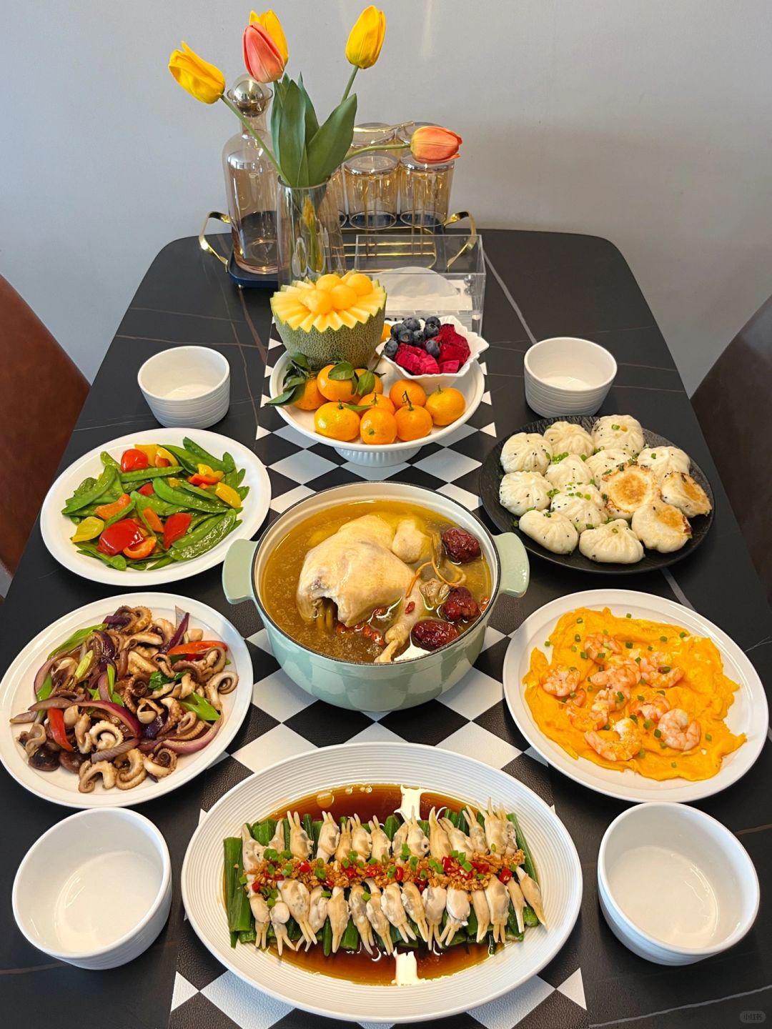 家庭聚餐 | 这样做的鸡汤全家人都爱喝~