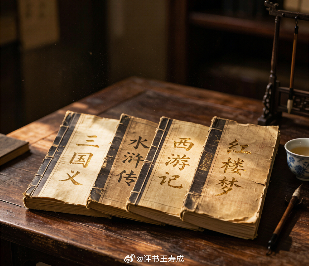 四大名著，她只是有名，流传广泛，喜闻乐见。跟流量明星一样的，不要苛求其他的，就是