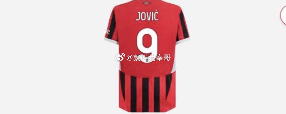 记者：约维奇改穿米兰9号球衣，但球员仍在转会市场上记者隆戈消息，约维奇改穿米兰9