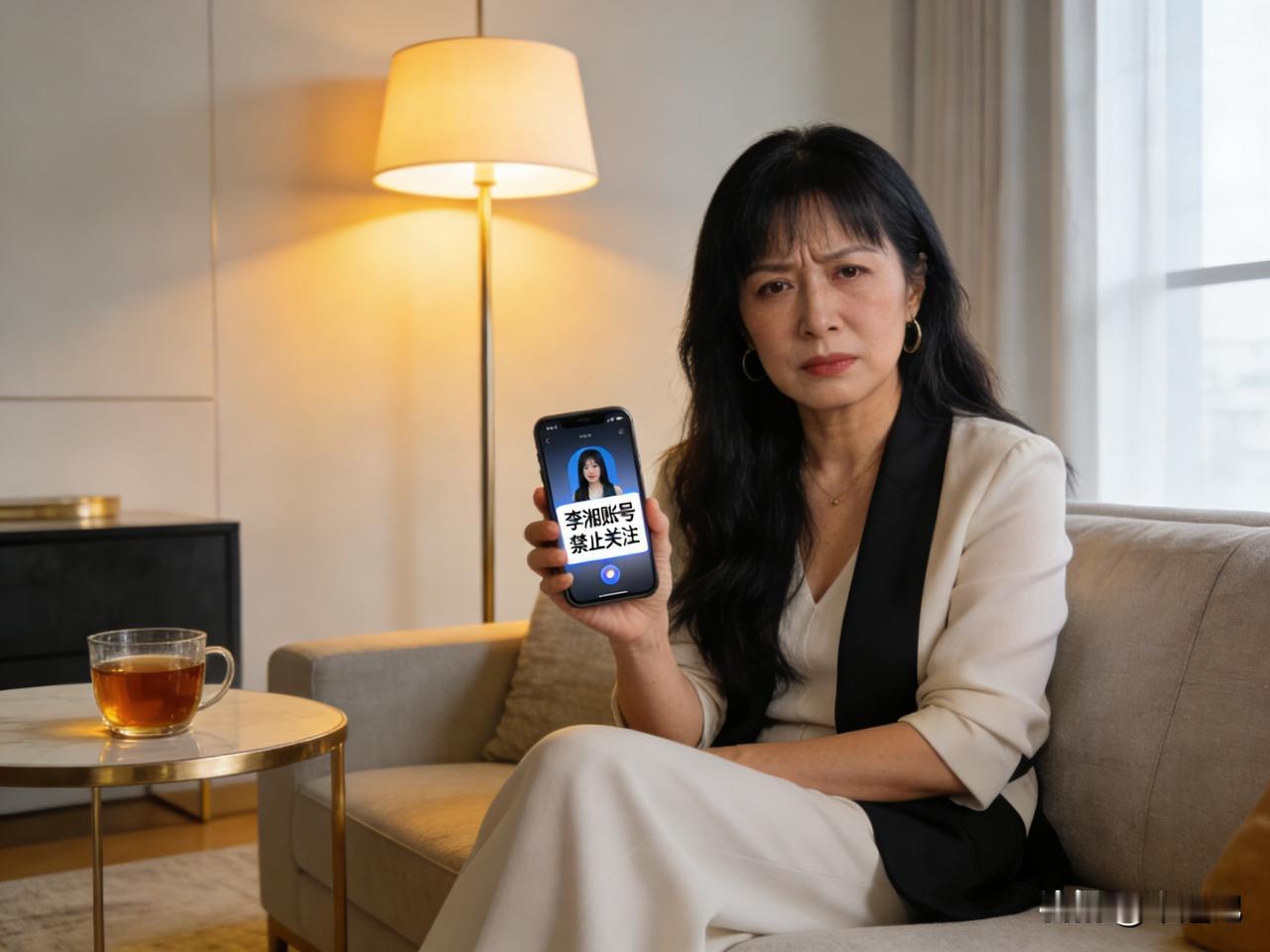 [微风][彩虹]李湘多平台账号被禁止关注！光炫富不担责的名人，早晚栽跟头，这一波