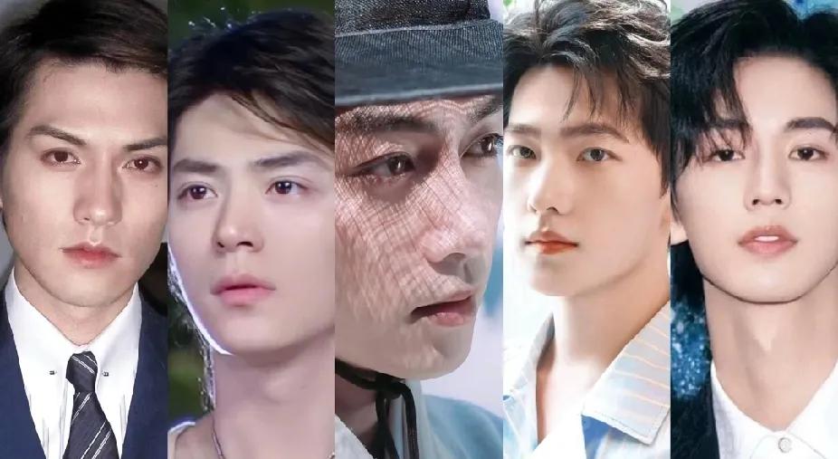 一代人有一代人的男神，哪个吃的最好？

1.85：严屹宽（初代-顶级建模脸）
