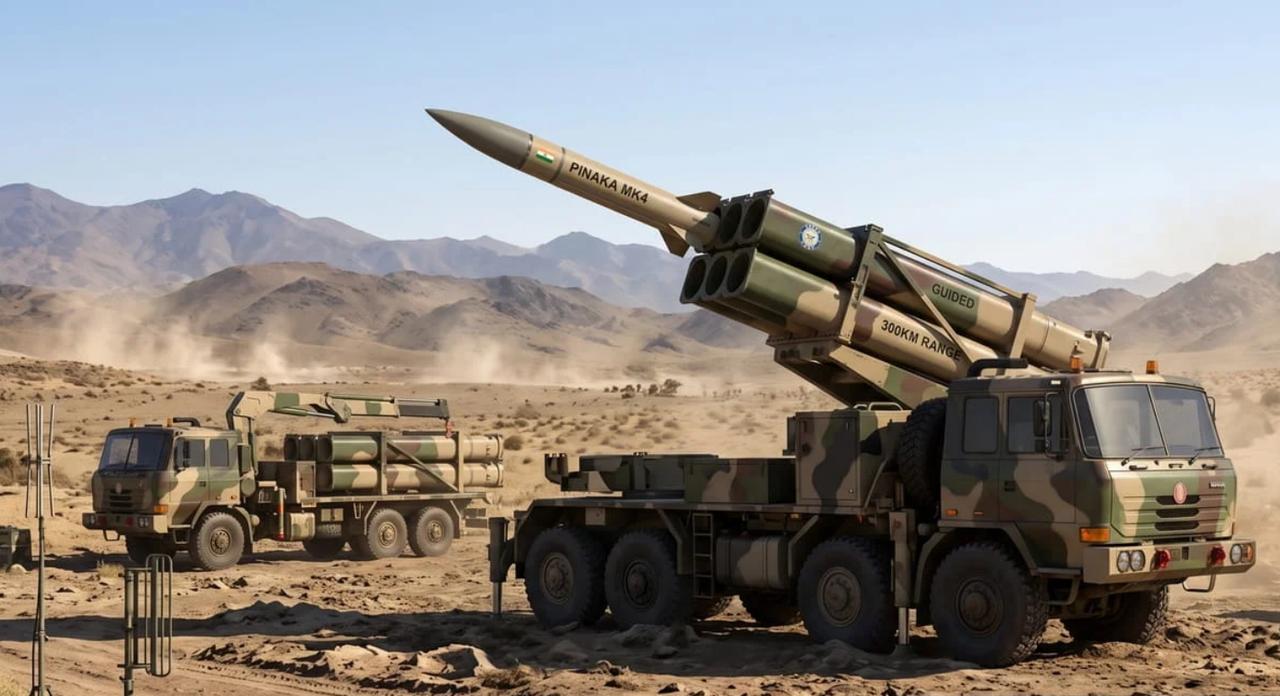 印度皮纳卡Mk4射程300公里，2028年试验2030年列装，国产火炮迈入战略打