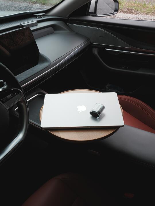 3件套搞定🚗车内办公！设计师的移动灵感站
