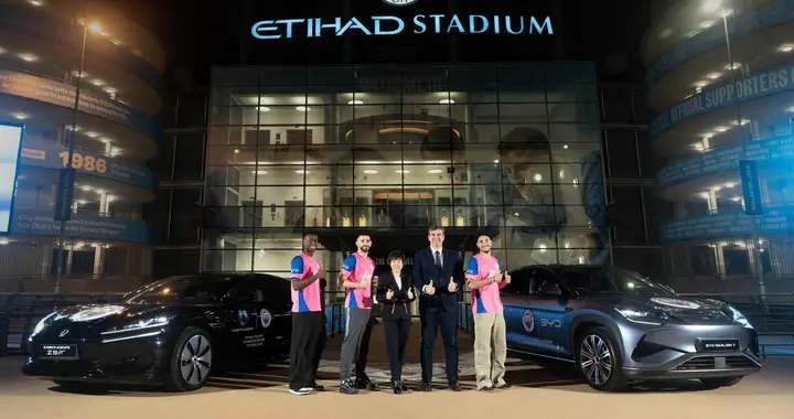 比亚迪正式成为曼城足球俱乐部官方合作伙伴