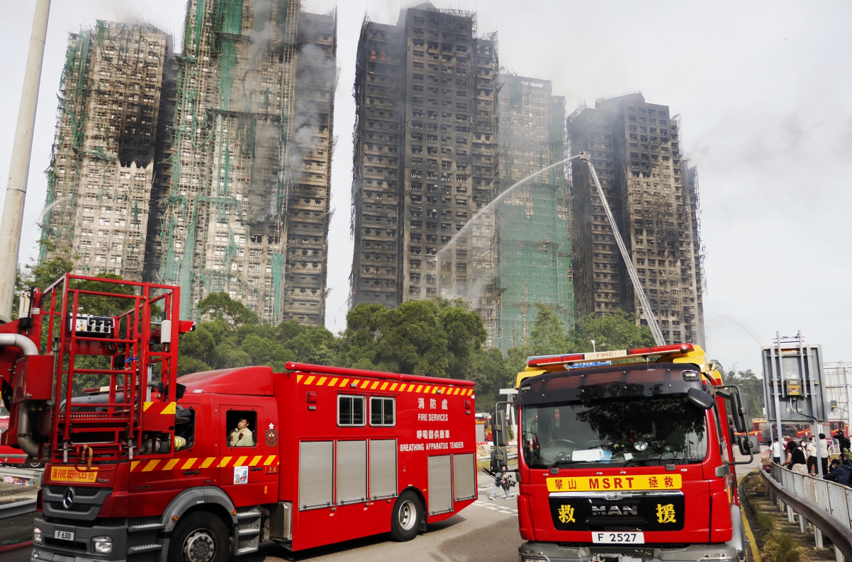 香港7栋大厦火势全部受控一场悲剧，让我们再次认识安全重要性，安全是一切的基础，安