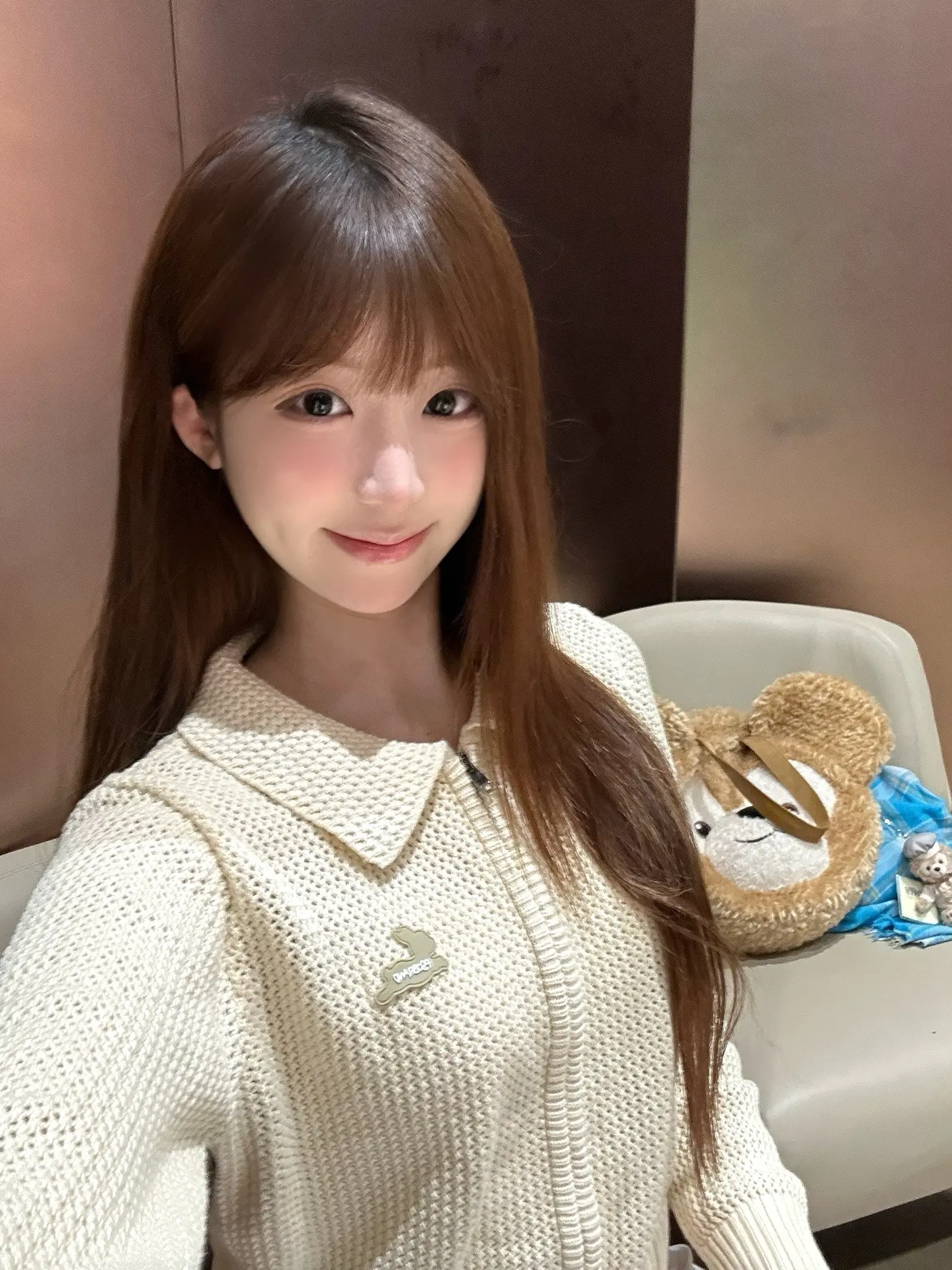 能看到你漂亮的眼睛一直笑 也算是我幸福的一种