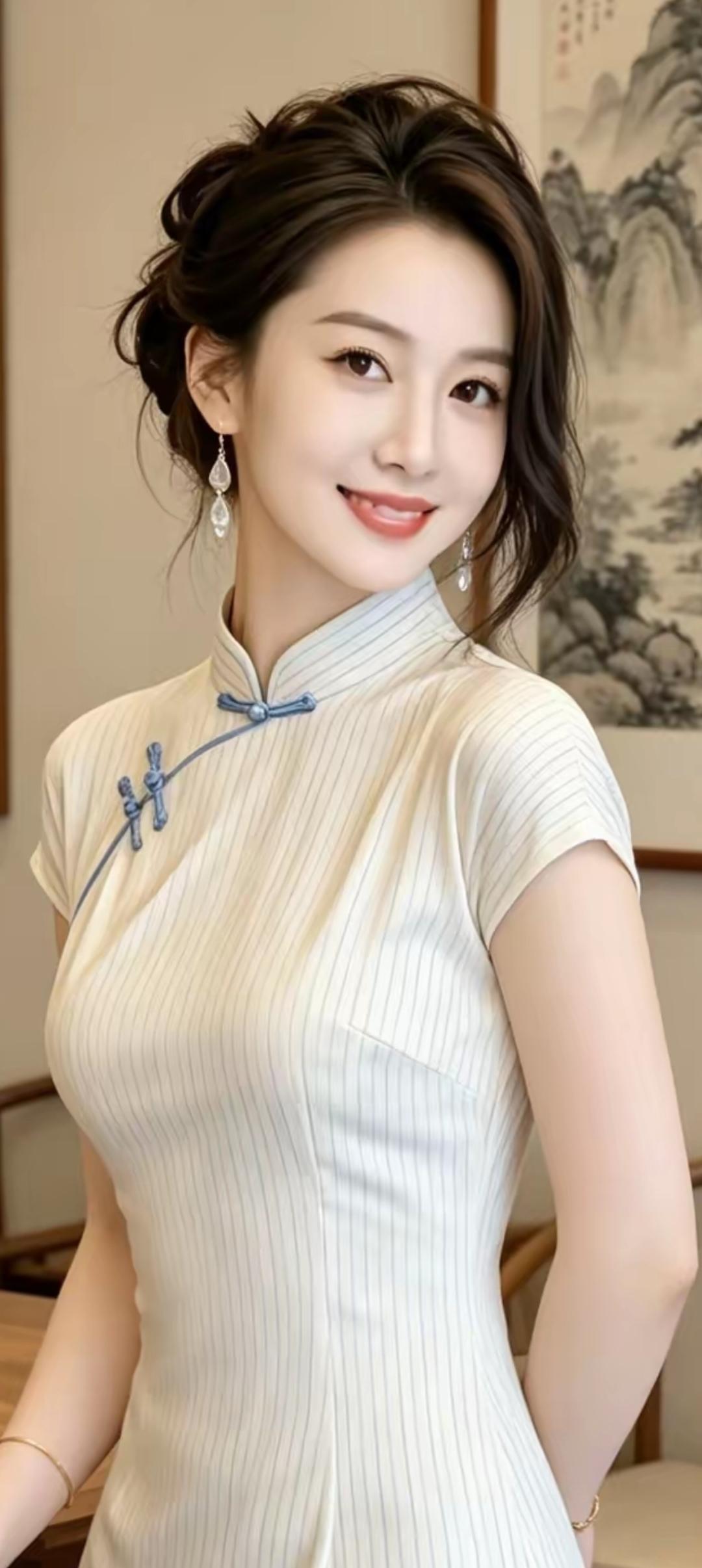 优雅旗袍，东方韵味，尽显古典美