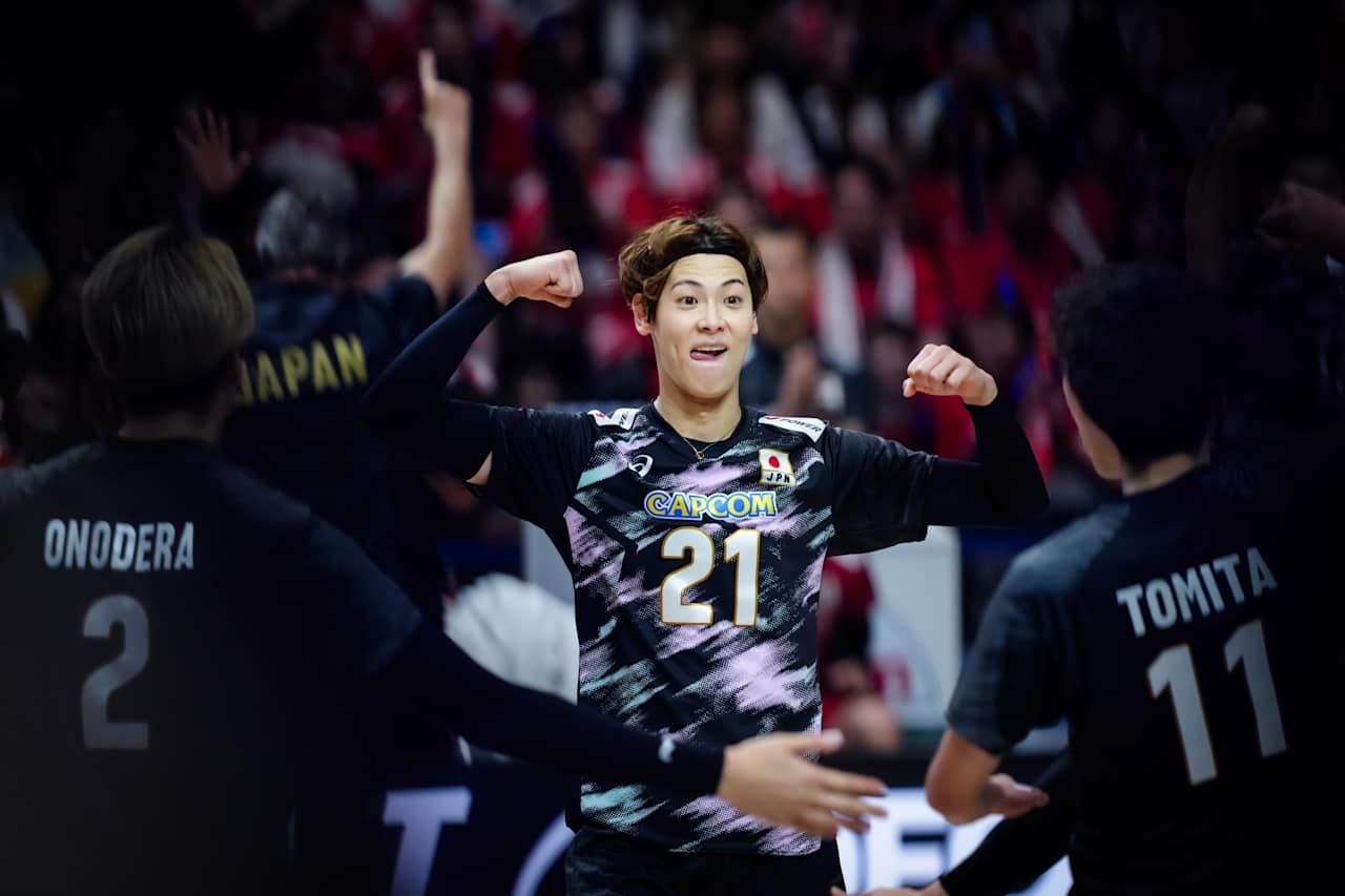 -【2026年世界男排联赛(VNL)分站赛第三周】日本🇯🇵3-2大逆转加拿大