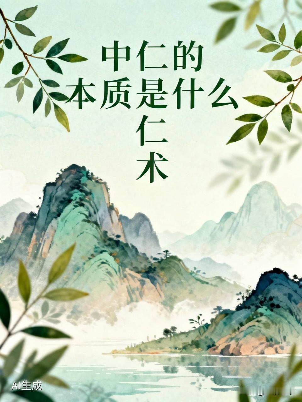 中医的本质，在我看来，“仁心仁术”这四个字概括得太妙了。
先说仁术，中医有着悠久