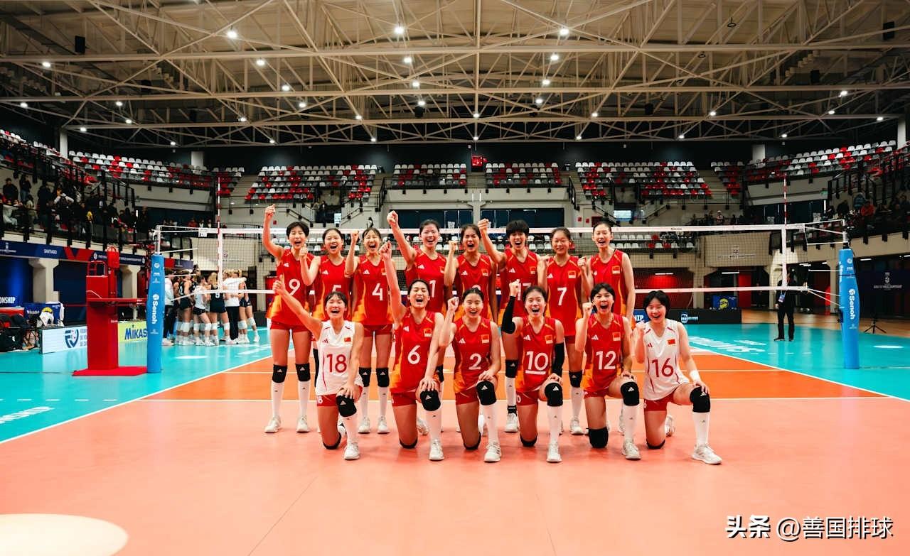 任思辰15分、陈睿菡14分，中国女排3比2战胜克罗地亚女排，世界U17女排锦标赛