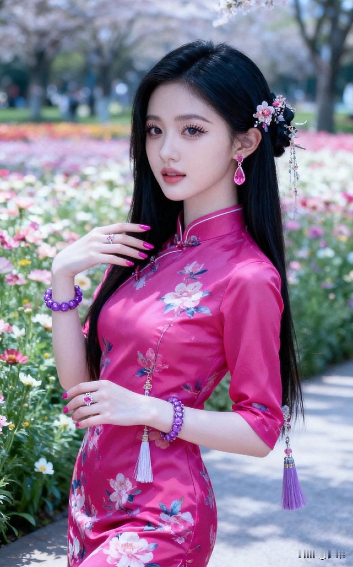 看看你的古风旗袍