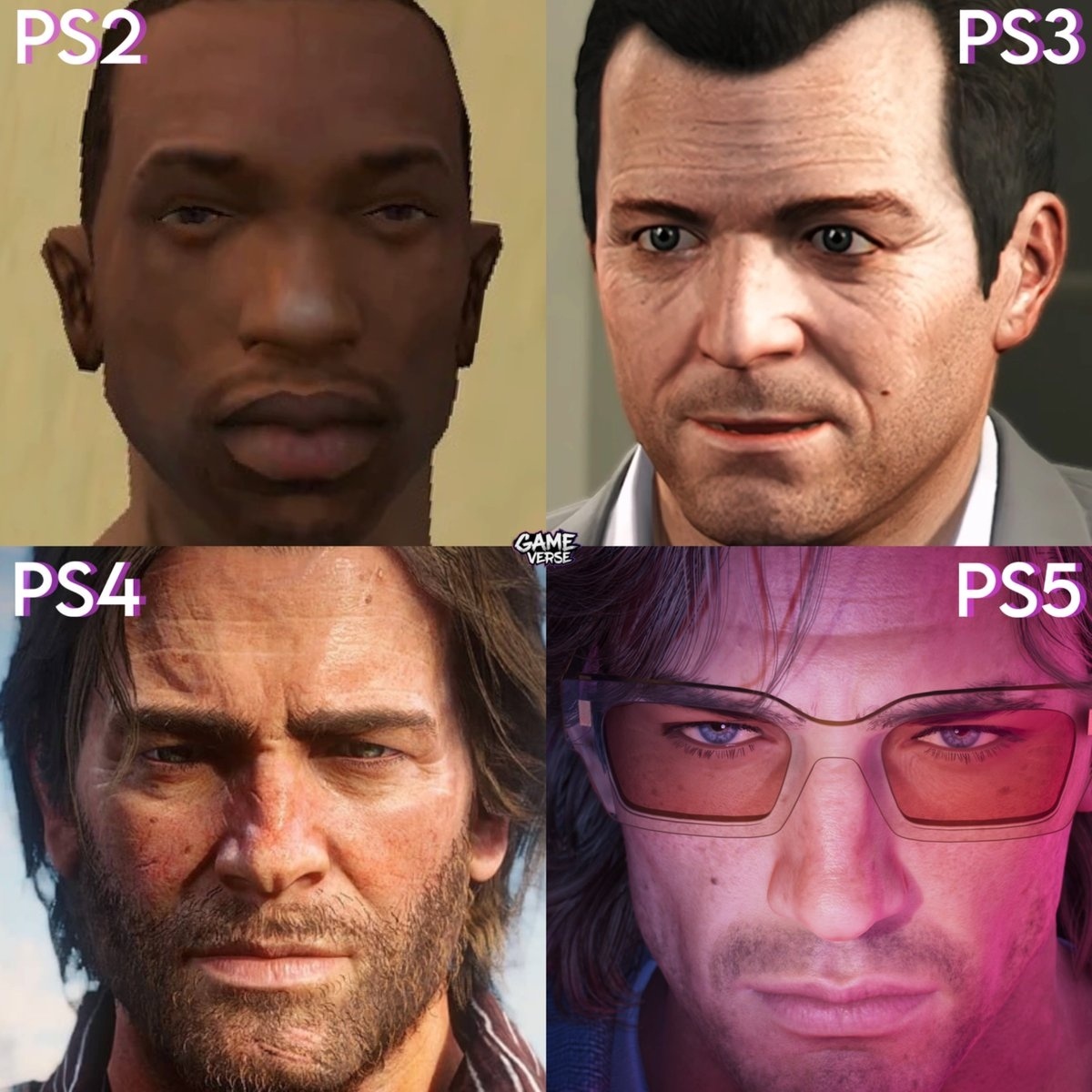 Rockstar 每一次主机世代都突破了界限。（x: GameVerse）GTA