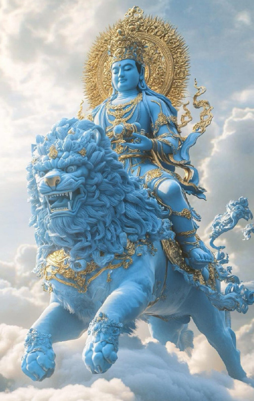 遇见文殊菩萨！不能忽视，许个愿，心诚则灵运势