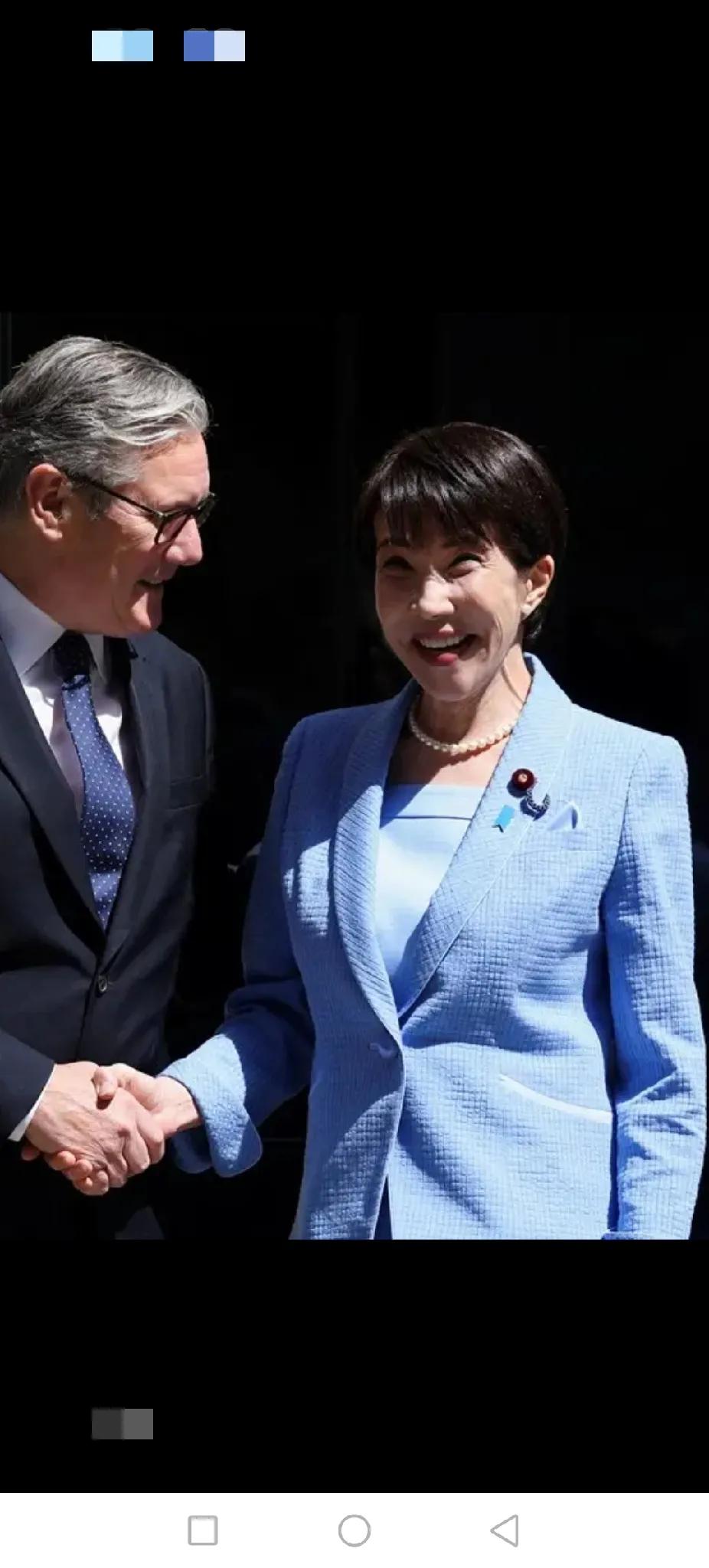 高市早苗参加七国集团前夕，6月13日闪电访问了伦敦。唐宁街主人英国首相斯塔默喜出