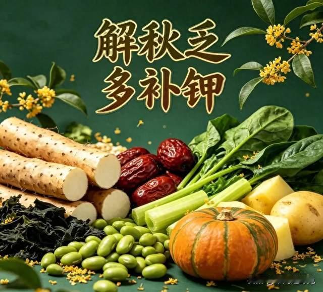 “解秋乏，多吃钾”，建议：秋天常吃6道高钾菜，精神饱满身体好
