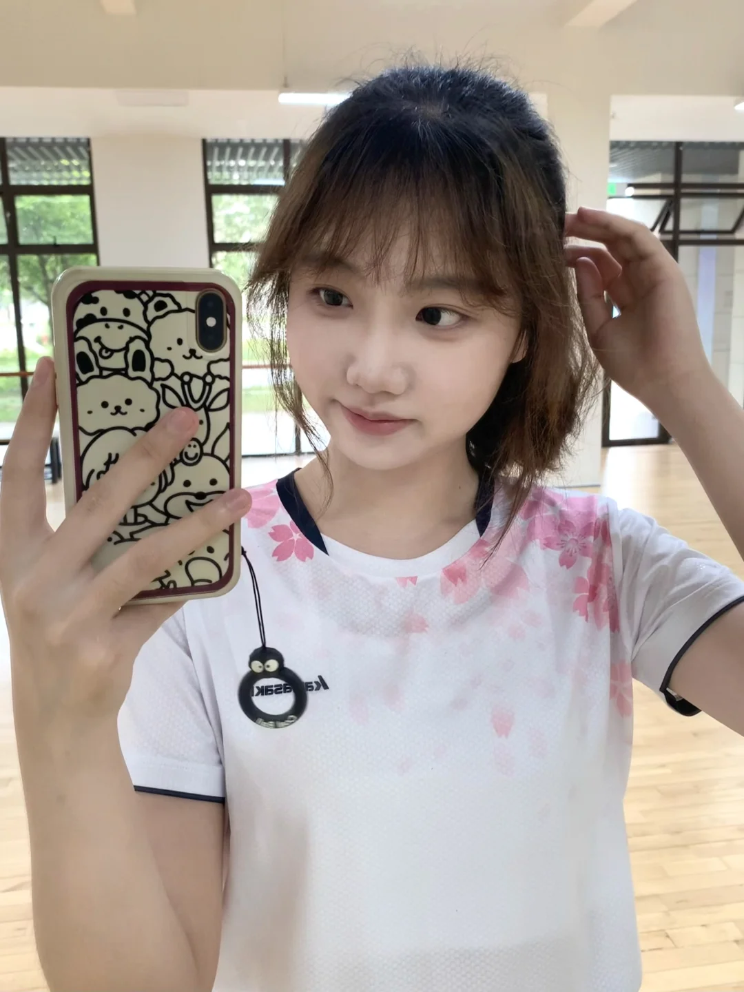 04 女大|高马尾太适合运动啦